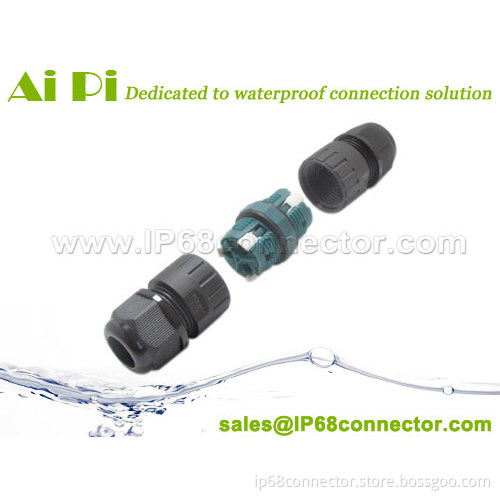 Waterproof In-line Cable connector